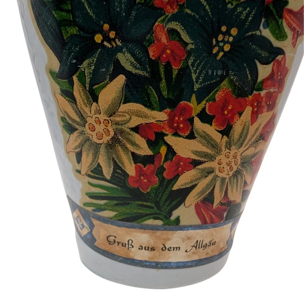 Vintage Eberhardt Garantie Jug Munchen Munich Floral Design Mid‎ Century Modern